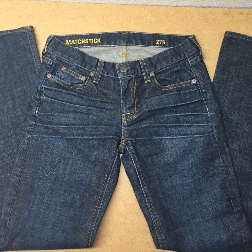 JCrew Matchstick Skinny Jeans 27S